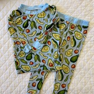 Little Sleepies Avocados Two-Piece Pajama Set